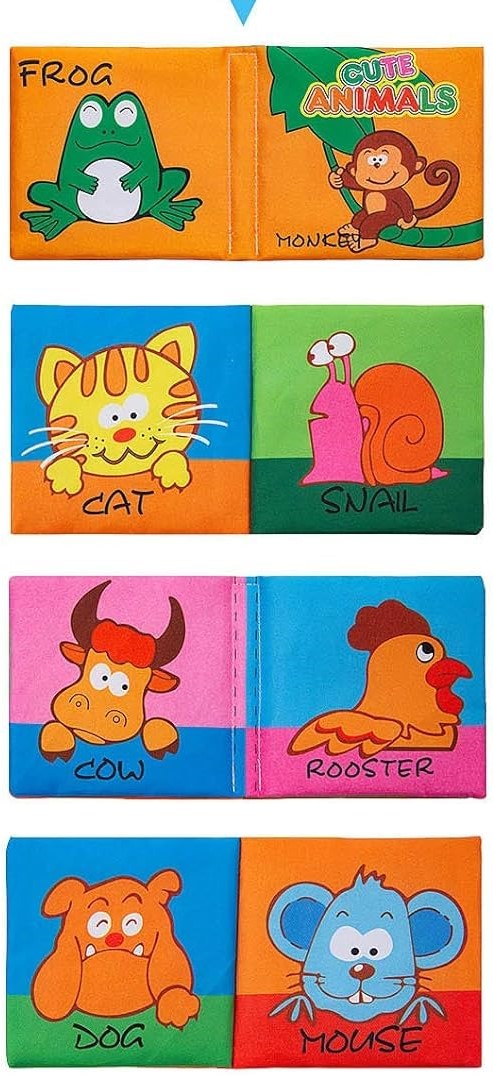 Cute Animals (Cloth Book) (B)